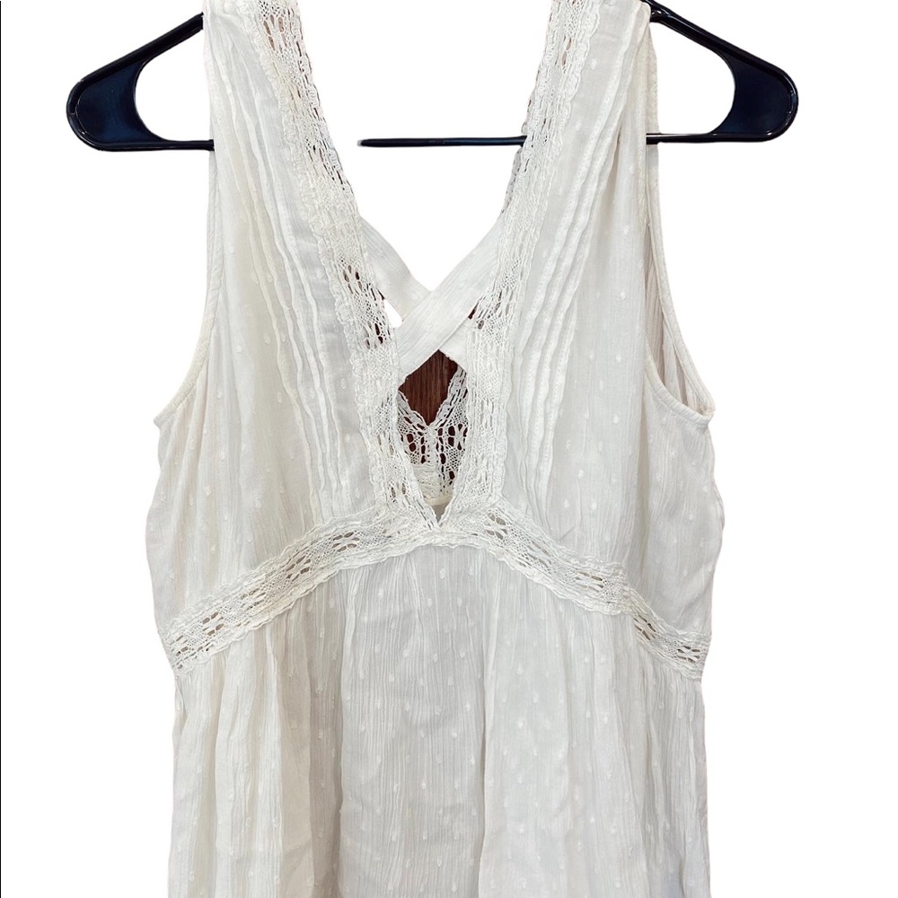 American Eagle White Tank